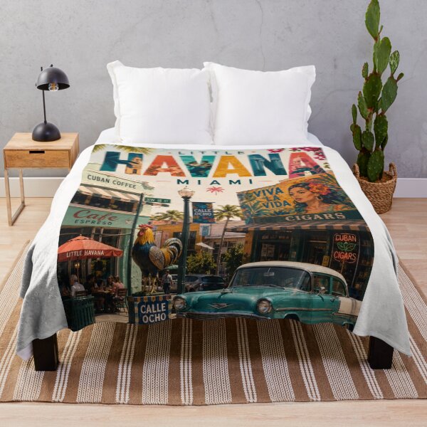 Item preview, Little Havana Miami Calle Ocho Cuban Heritage District Florida designed and sold by Places On Earth.