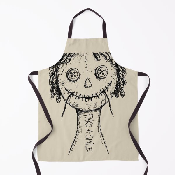 Item preview, Stitched Smile Veil - Creepy Doll designed and sold by bapupa.