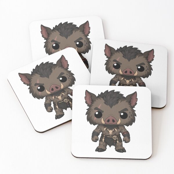 Item preview, Wereboar Mythology Mascot Design designed and sold by The Dark Files.