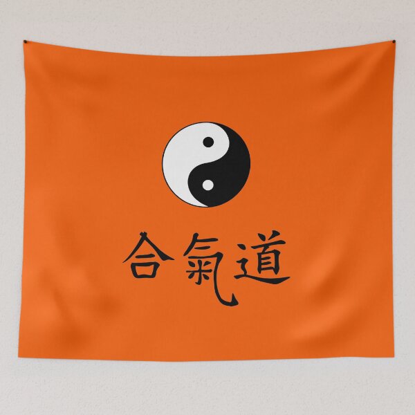Item preview, Yin and Yang Tao with Aikido characters designed and sold by freaks13.