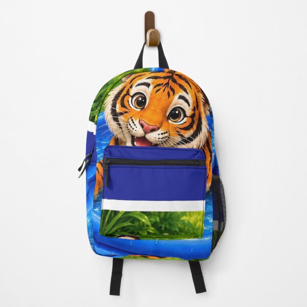 Item preview, Paddling Tiger designed and sold by MariaLouise-Art.