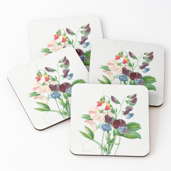 Item preview, Sweet Pea Flowers Vintage Botanical Illustration designed and sold by TheRetroArtRoom.