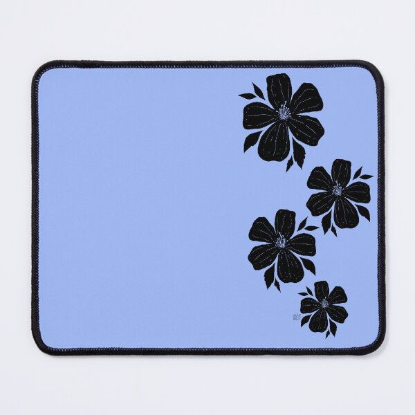 Item preview, Black little flowers designed and sold by Vivinedrawsells.