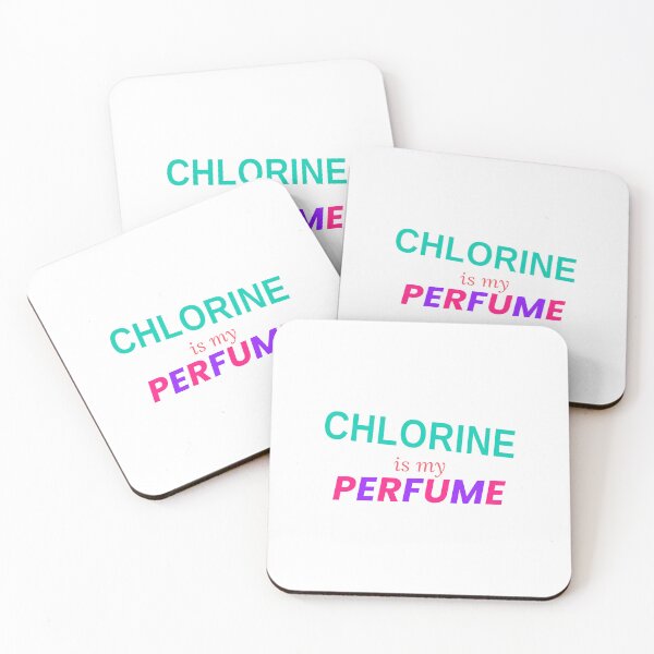 Item preview, Chlorine Is My Perfume Funny Summer Swim Tee designed and sold by 7Four1 Designs.