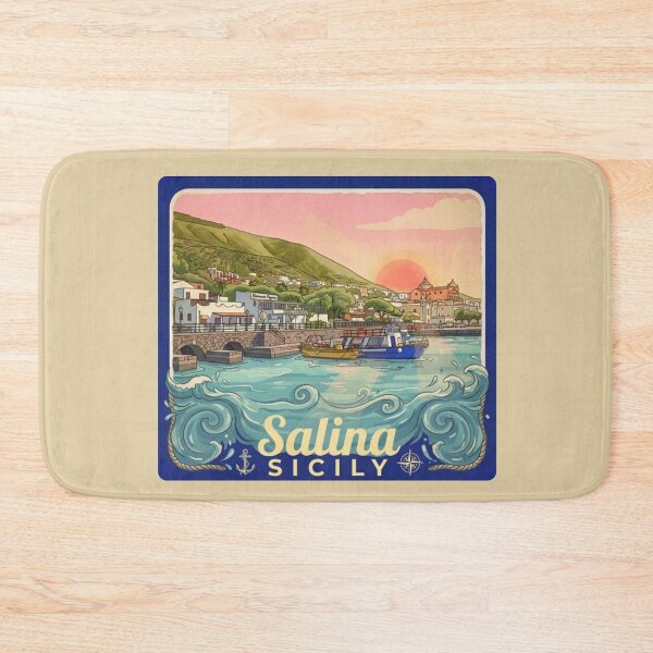 Item preview, salina sicily aeolian islands retro vintage designed and sold by Anna Sacha.