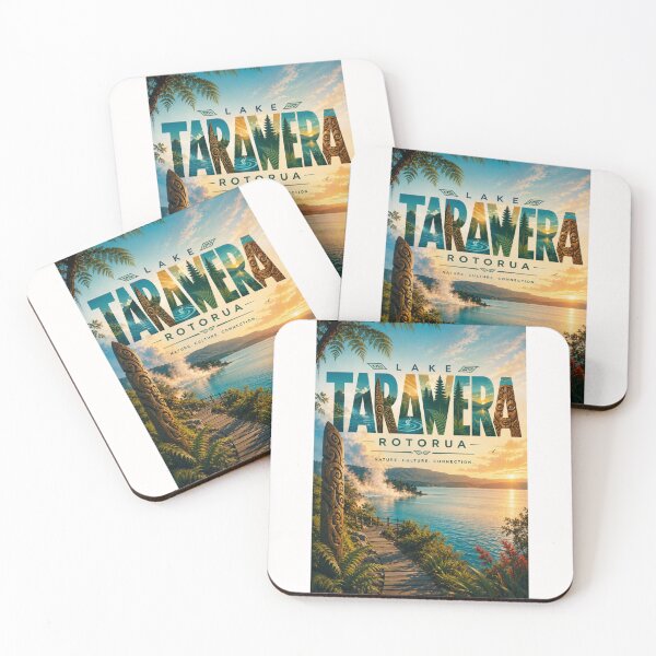 Item preview, Lake Tarawera Rotorua Bay of Plenty New Zealand Māori Landscape designed and sold by Places On Earth.