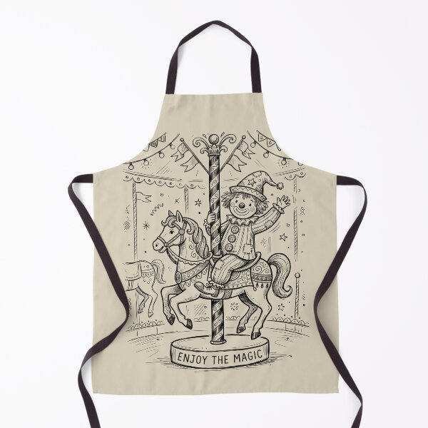 Item preview, Carousel Pony Ride - Cute Clown designed and sold by bapupa.