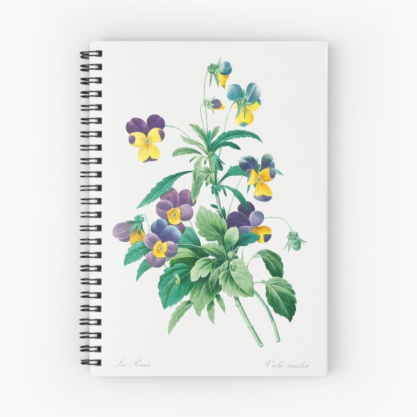 Item preview, Wild Pansy Flowers Vintage Botanical Illustration designed and sold by TheRetroArtRoom.
