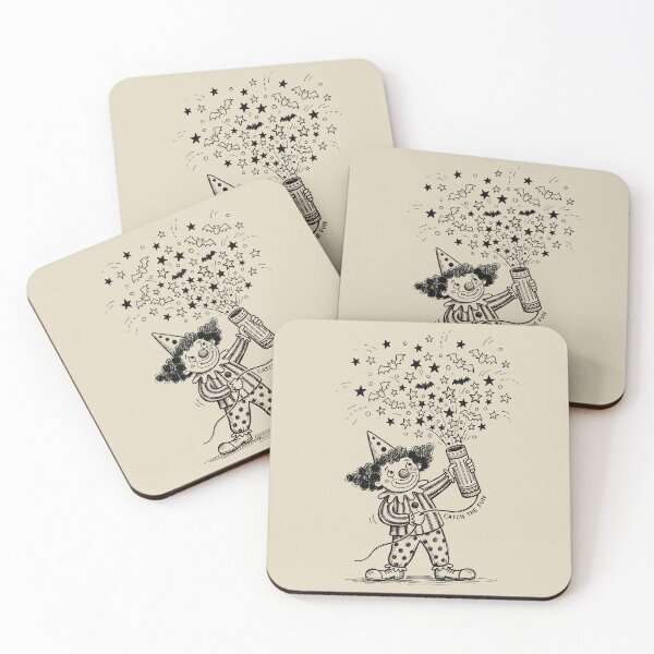 Item preview, Confetti Popper Joy - Cute Clown designed and sold by bapupa.