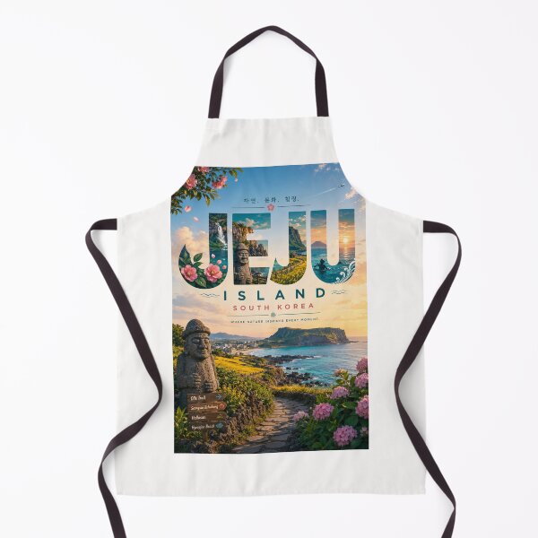 Item preview, Jeju Island Seongsan Ilchulbong Hallasan South Korea Coastal Paradise designed and sold by Places On Earth.