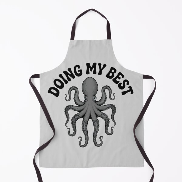 Item preview, Doing My Best Octopus Shirt – Funny Motivational Octopus Sticker Cute Sea Creature Tee designed and sold by ZyxDes.