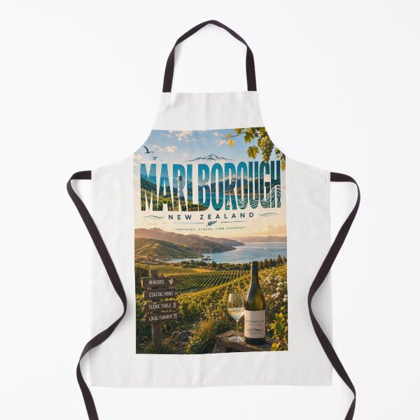 Item preview, Marlborough Sounds New Zealand Sauvignon Blanc Coastal Vineyards designed and sold by Places On Earth.