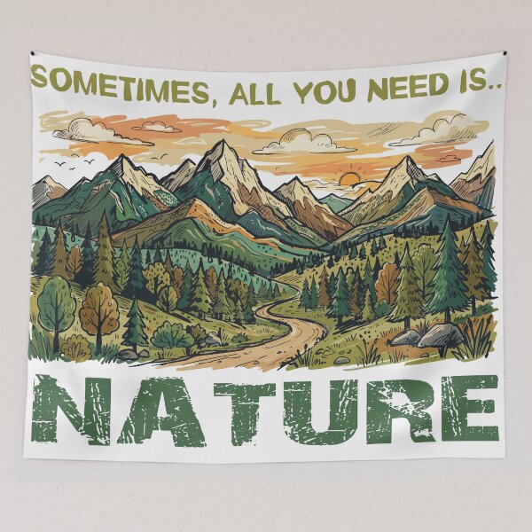 Item preview, Sometimes All You Need Is Nature designed and sold by BHP Studio.