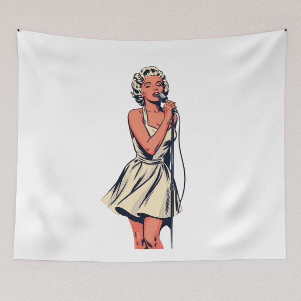 Item preview, Marilyn Monroe Pop Art designed and sold by Nurzhik.
