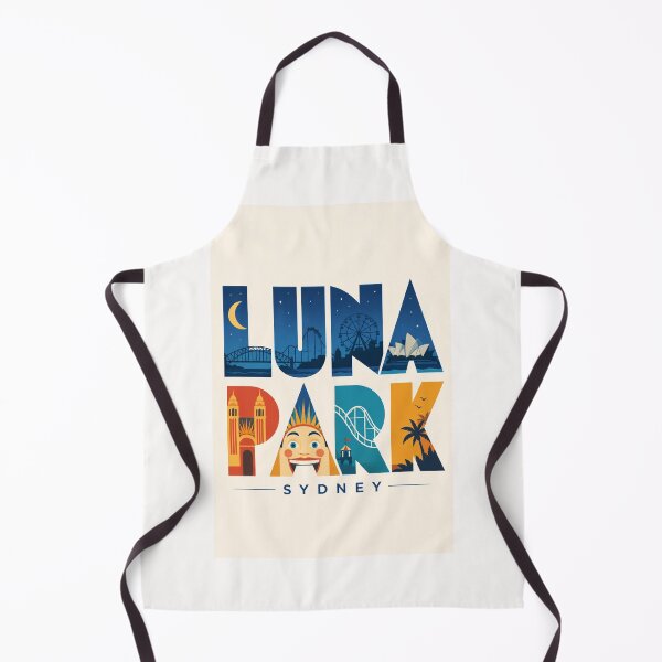 Item preview, Luna Park Sydney Harbour Bridge Sydney Opera House Australia Coastal Icons designed and sold by Places On Earth.