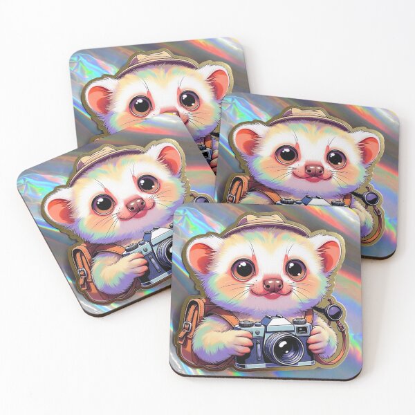 Item preview, Cute Bear Photographer with Camera Art designed and sold by IntelliMindDesigns.