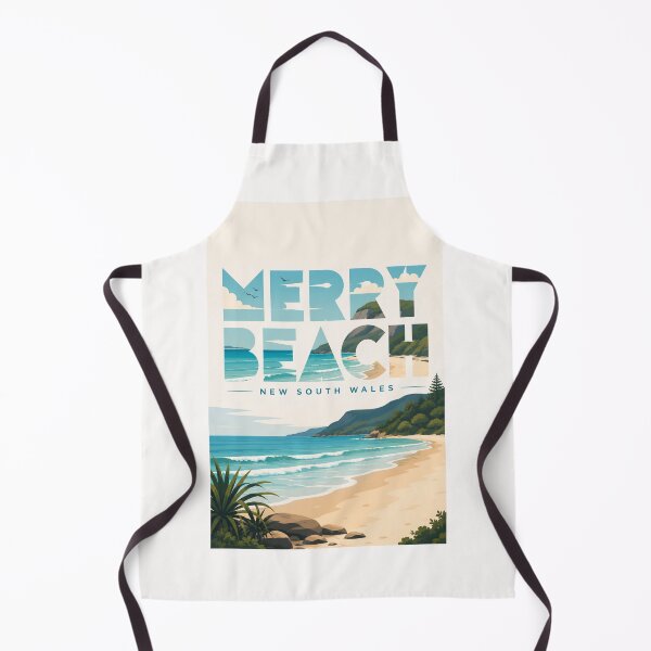 Item preview, Merry Beach New South Wales South Coast Australia Coastal Escape designed and sold by Places On Earth.