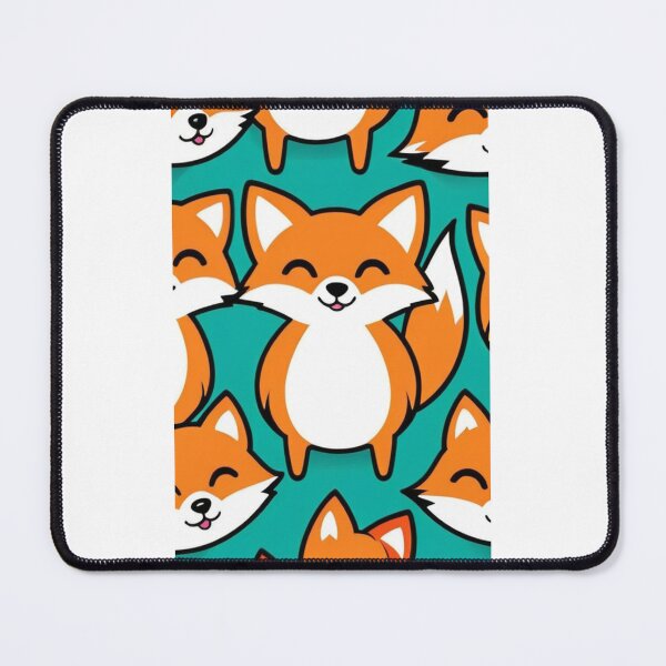 Item preview, Art - Stylized Foxes, Playful and Childlike Illustration designed and sold by DoodyPets.