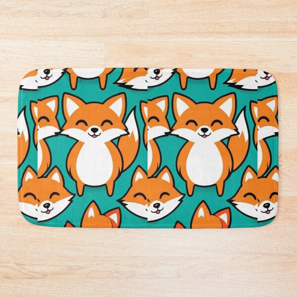 Item preview, Art - Stylized Foxes, Playful and Childlike Illustration designed and sold by DoodyPets.