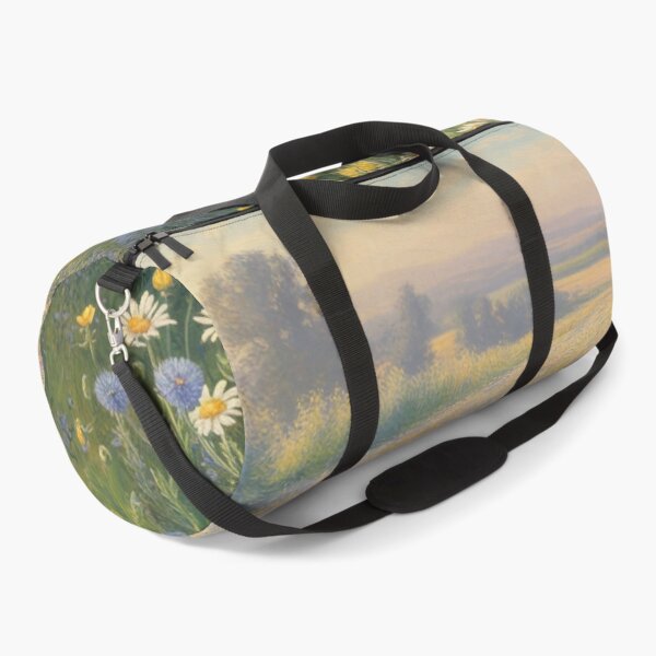 Item preview, Golden Summer Wildflower Meadow – Impressionist Monet-Inspired Floral Landscape Wall Art designed and sold by Tamas Das.