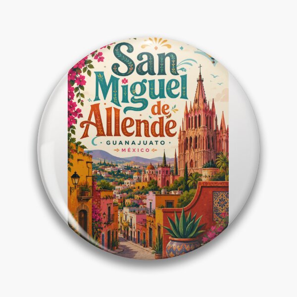 Item preview, San Miguel de Allende Guanajuato Mexico Historic Colonial City designed and sold by Places On Earth.
