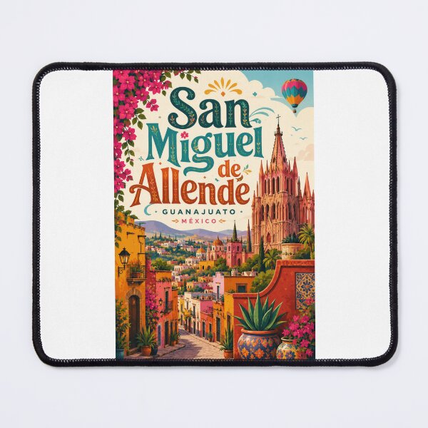 Item preview, San Miguel de Allende Guanajuato Mexico Historic Colonial City designed and sold by Places On Earth.