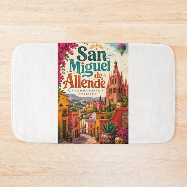 Item preview, San Miguel de Allende Guanajuato Mexico Historic Colonial City designed and sold by Places On Earth.