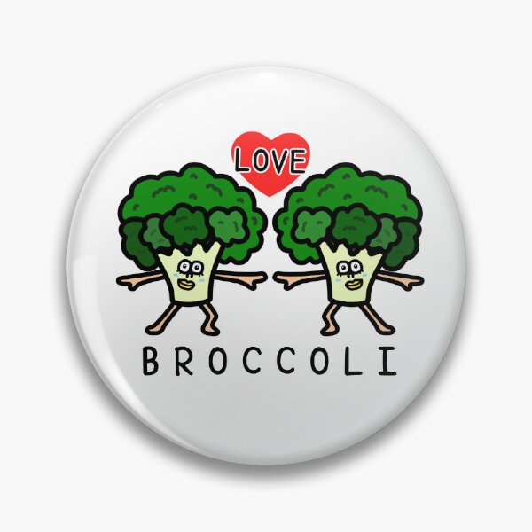 Item preview, Cute I LOVE BROCCOLI designed and sold by kanaehonkawa.