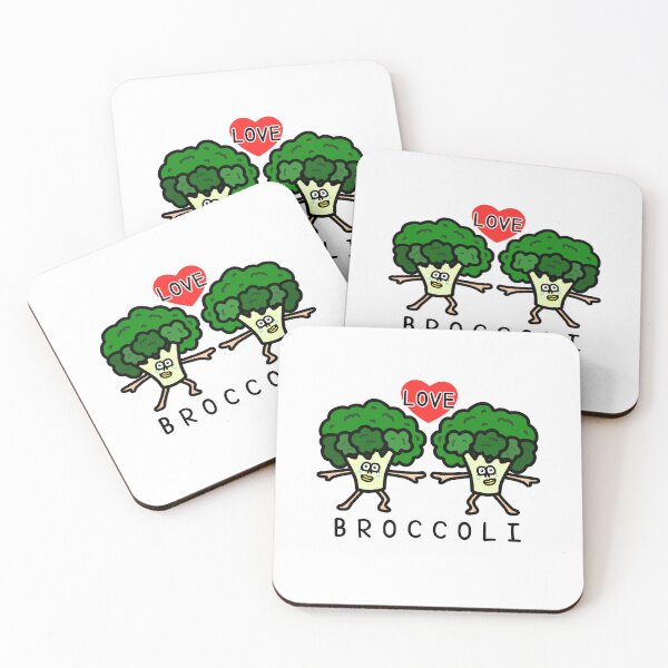Item preview, Cute I LOVE BROCCOLI designed and sold by kanaehonkawa.