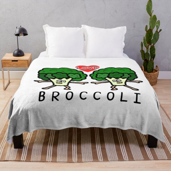 Item preview, Cute I LOVE BROCCOLI designed and sold by kanaehonkawa.