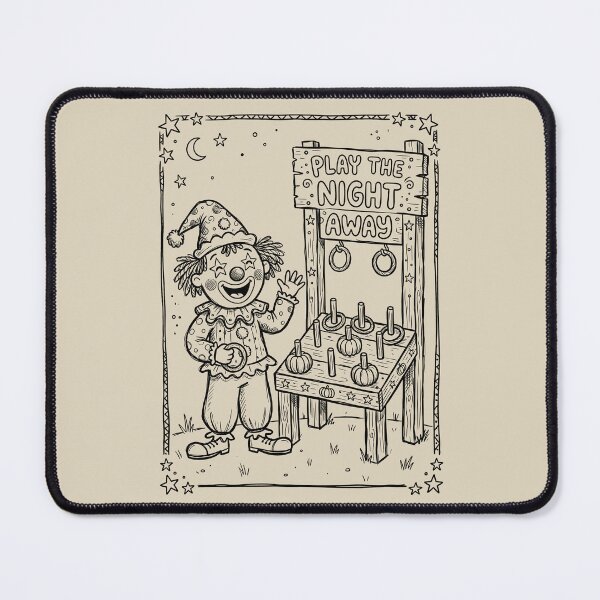 Item preview, Pumpkin Ring Toss - Cute Clown designed and sold by bapupa.