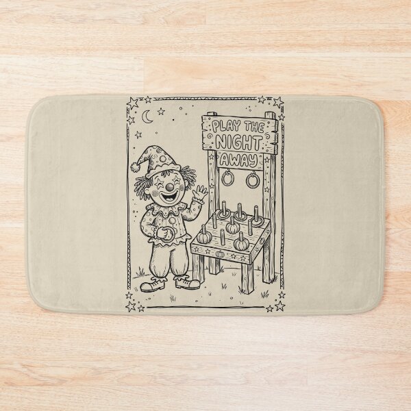 Item preview, Pumpkin Ring Toss - Cute Clown designed and sold by bapupa.