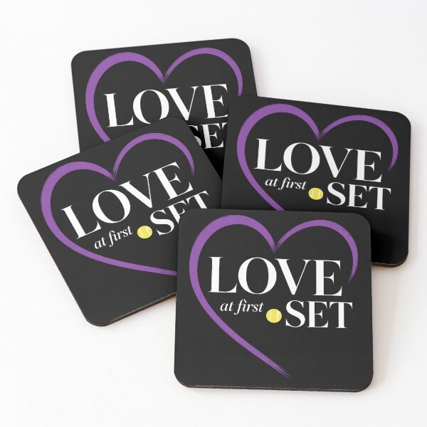 Item preview, Love At First Set Tennis Shirt | Cute Tennis Lover Gift designed and sold by Symphatee.