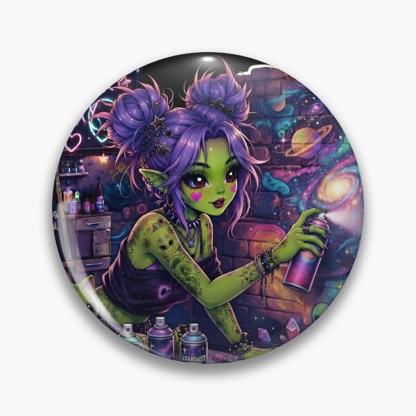 Item preview, Cosmic Days: Alien Spray Painter designed and sold by STICK-KAY things Co..