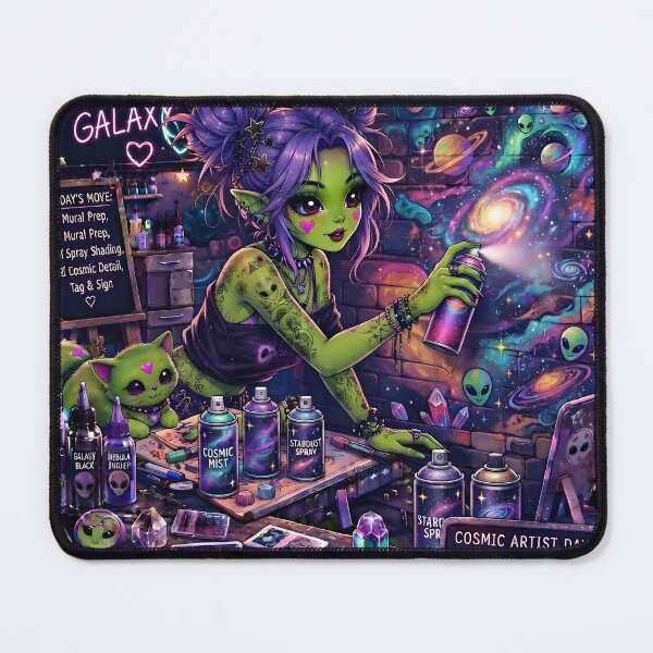 Item preview, Cosmic Days: Alien Spray Painter designed and sold by STICK-KAY things Co..