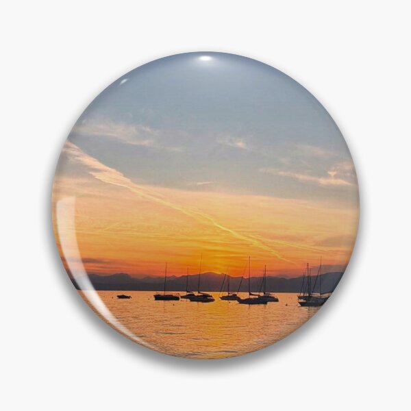 Item preview, Bardolino golden Sunset over Lake Garda designed and sold by Violaman.