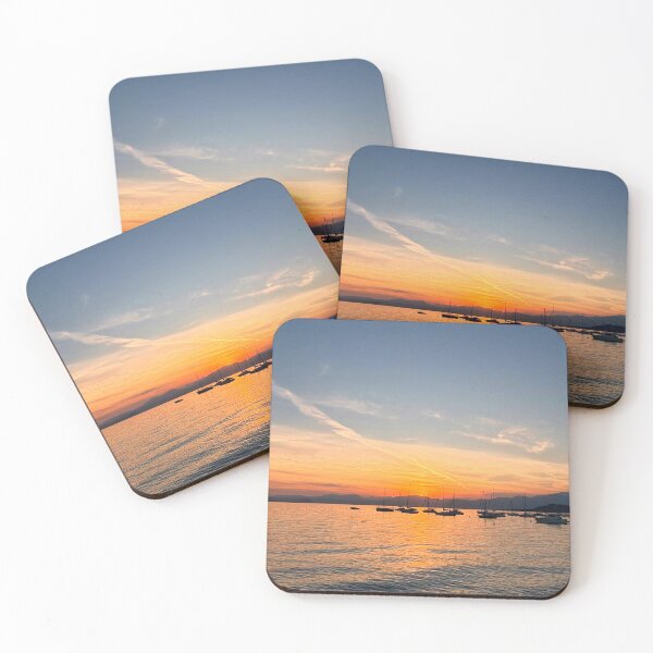 Item preview, Bardolino golden Sunset over Lake Garda designed and sold by Violaman.