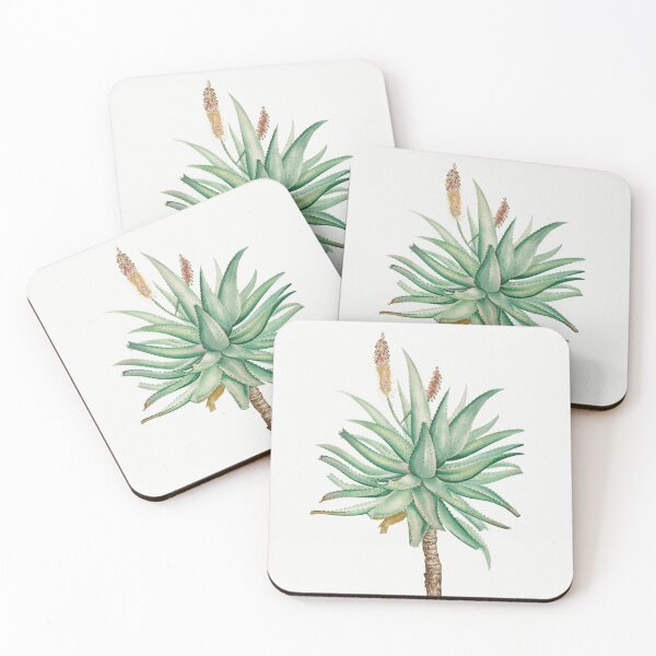 Item preview, Cape Aloe Cactus Vintage Botanical Illustration designed and sold by TheRetroArtRoom.