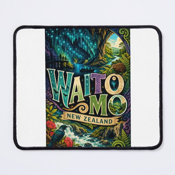 Item preview, Waitomo Glowworm Caves New Zealand Underground Wonder designed and sold by Aryabek.