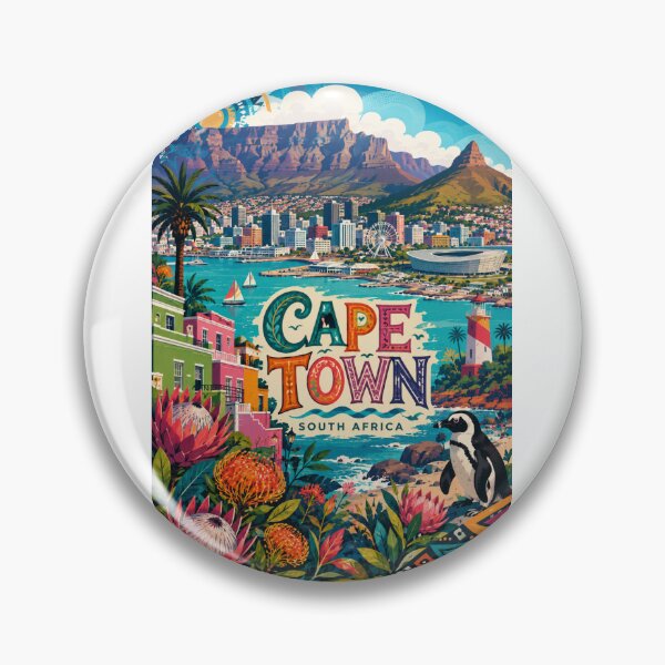 Item preview, Cape Town Table Mountain South Africa Coastal Skyline designed and sold by Aryabek.