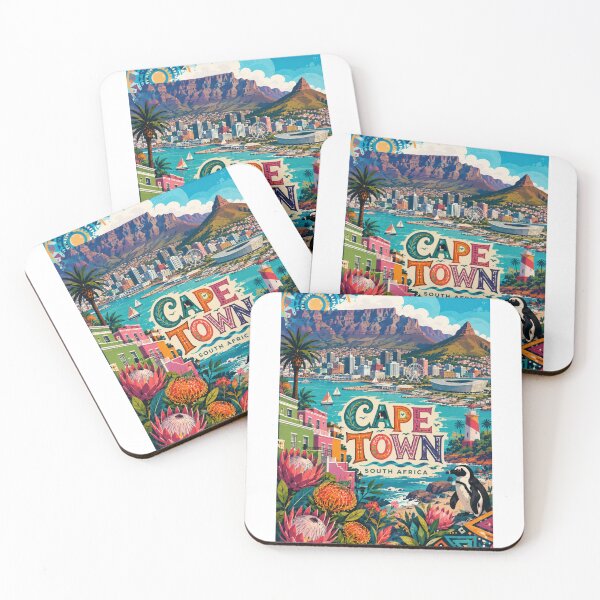 Item preview, Cape Town Table Mountain South Africa Coastal Skyline designed and sold by Aryabek.