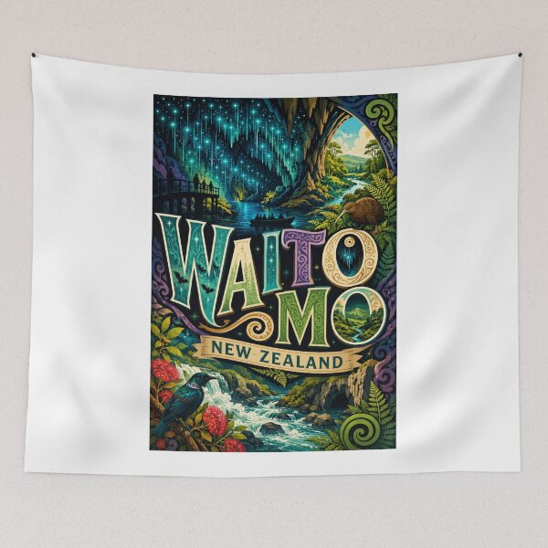 Item preview, Waitomo Glowworm Caves New Zealand Underground Wonder designed and sold by Aryabek.