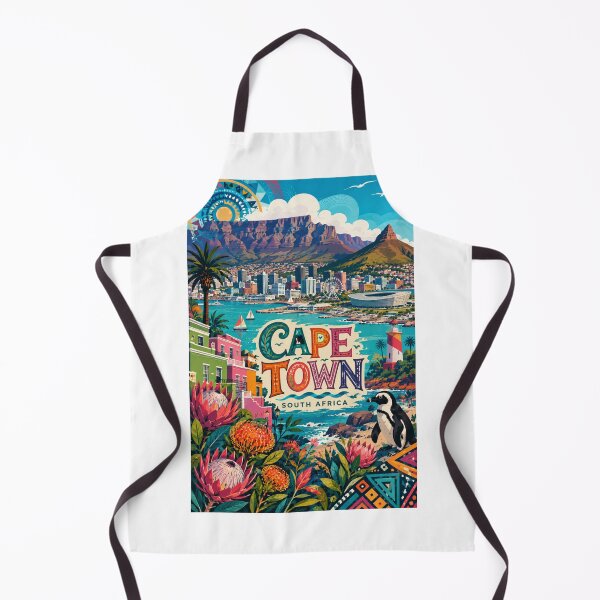 Item preview, Cape Town Table Mountain South Africa Coastal Skyline designed and sold by Aryabek.