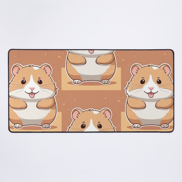Item preview, Art - Stylized Hamster, Japanese Kawaii Aesthetic designed and sold by DoodyPets.
