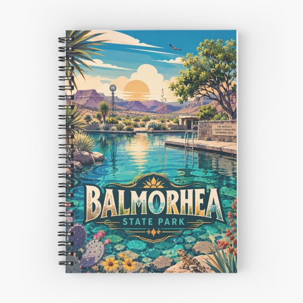 Item preview, Balmorhea State Park, Texas Desert Oasis and San Solomon Springs designed and sold by Aryabek.