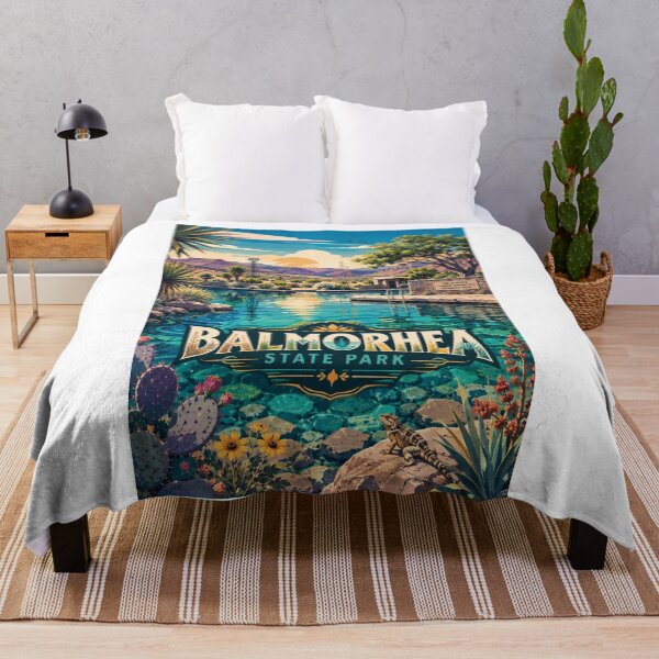 Item preview, Balmorhea State Park, Texas Desert Oasis and San Solomon Springs designed and sold by Aryabek.