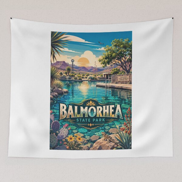 Item preview, Balmorhea State Park, Texas Desert Oasis and San Solomon Springs designed and sold by Aryabek.