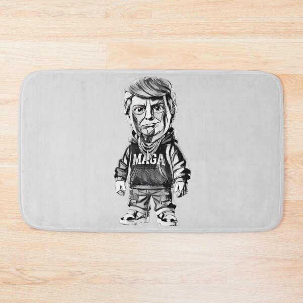 Item preview, Funny Hip Hop President Cartoon Art Streetwear Graphic designed and sold by Dream Weave Studio.