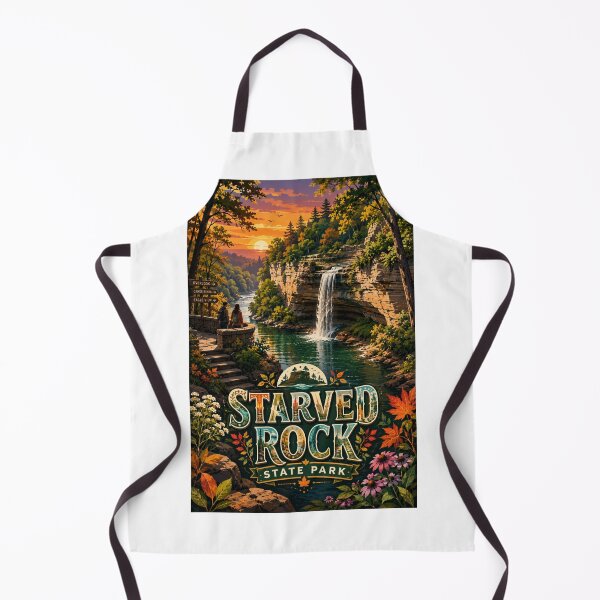 Item preview, Starved Rock State Park, Illinois River and LaSalle County designed and sold by Aryabek.