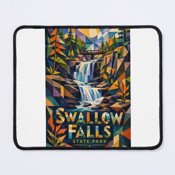 Item preview, Swallow Falls State Park, Deep Creek and Garrett County Maryland designed and sold by Aryabek.